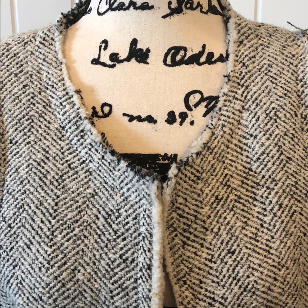 Beautiful Polyester And Wool Jacket - image 3